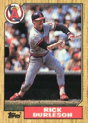 1987 Topps Baseball Cards      579     Rick Burleson